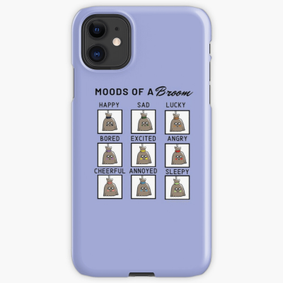 Moods of a Broom, Savvy Cleaner Funny Cleaning Gifts, Cleaning Iphone Case