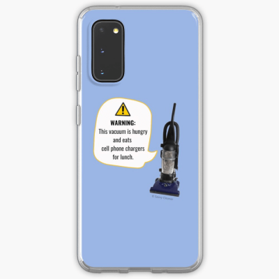 This Vacuum is Hungry, Savvy Cleaner Funny Cleaning Gifts, Cleaning Samsung Galaxy Phone Case