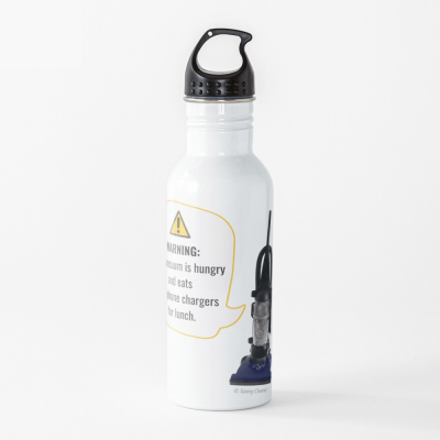 This Vacuum is Hungry, Savvy Cleaner Funny Cleaning Gifts, Cleaning Water Bottle