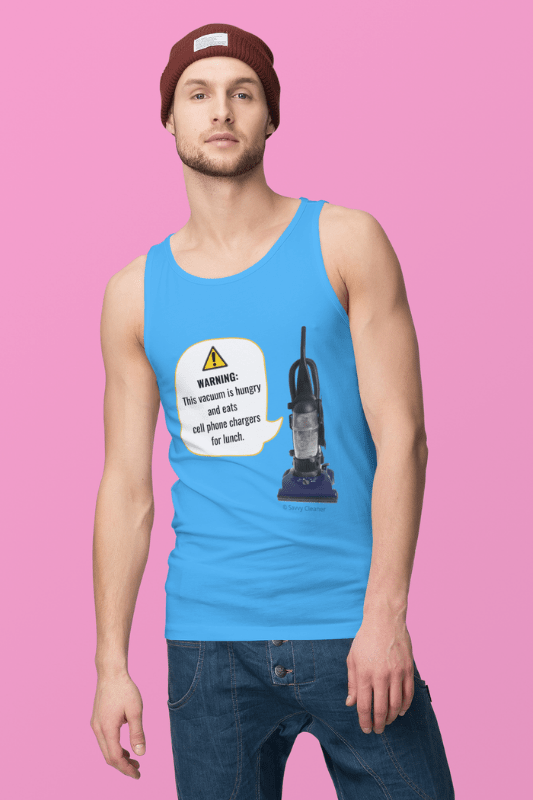 This Vacuum is Hungry, Savvy Cleaner Funny Cleaning Shirts, Tank Top