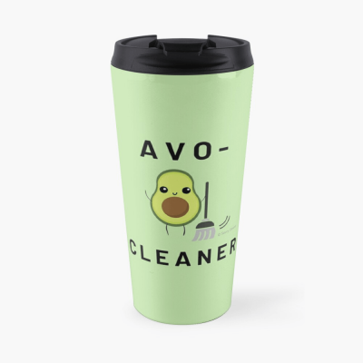 Avo-Cleaner, Savvy Cleaner Funny Cleaning Gifts, Cleaning Travel Mug