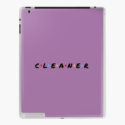 CLEANER, Savvy Cleaner Funny Cleaning Gifts, Cleaning Ipad Case