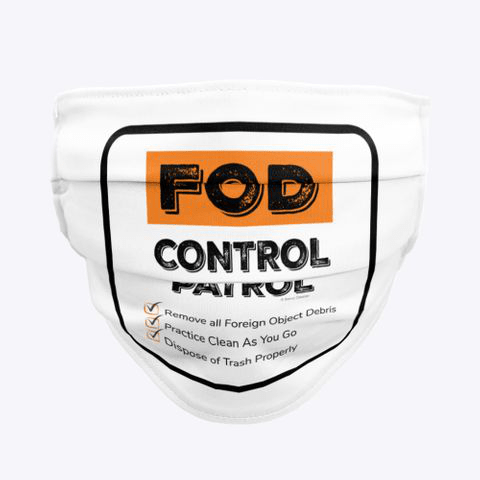FOD Control Patrol, Savvy Cleaner Funny Cleaning Gifts, Cleaning Cloth Face mask