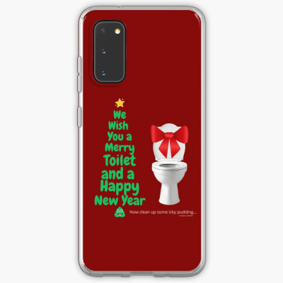 Merry Toilet, Savvy Cleaner Funny Cleaning Gifts, Cleaning Samsung Galaxy Phone Case