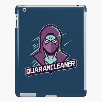 Quarancleaner, Savvy Cleaner Funny Cleaning Gifts, Cleaning Ipad Case
