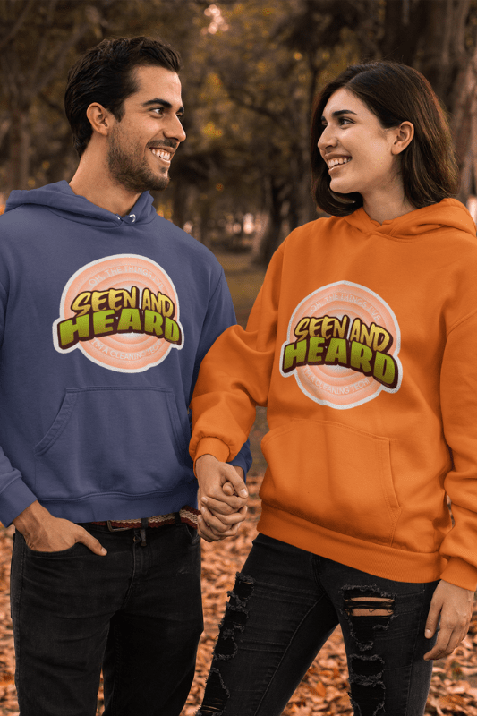 Seen and Heard, Savvy Cleaner Funny Cleaning Shirts, Pullover Hoodies