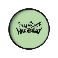 Clean for Halloween Savvy Cleaner Funny Cleaning Gifts Clock
