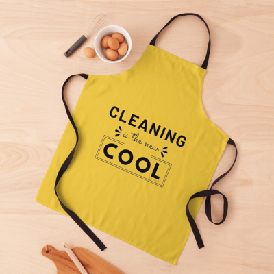 Cleaning is the New Cool, Savvy Cleaner Funny Cleaning Gifts, Cleaning Apron