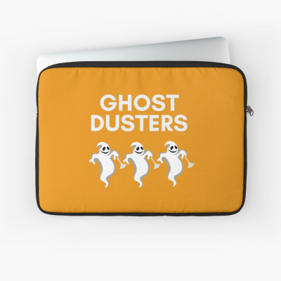 Ghost Dusters, Savvy Cleaner Funny Cleaning Gifts, Cleaning Laptop Sleeve