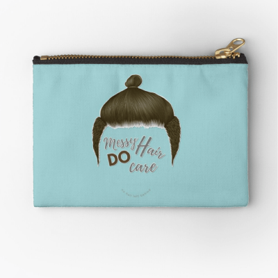 Messy Hair Do Care, Savvy Cleaner Funny Cleaning Gifts, Cleaning Zipper Bag