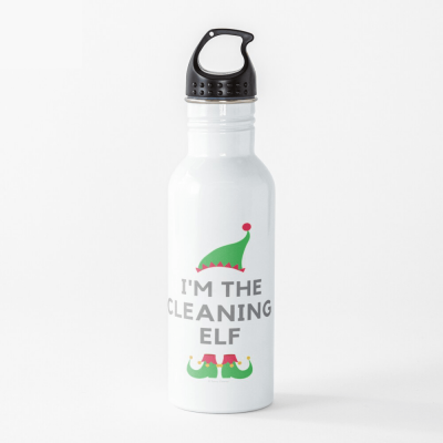 The Cleaning Elf, Savvy Cleaner Funny Cleaning Gifts, Cleaning Water Bottle