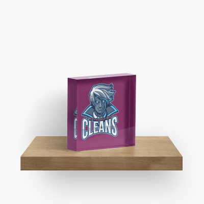 The One Who Cleans, Savvy Cleaner Funny Cleaning Gifts, Cleaning Collectible cube