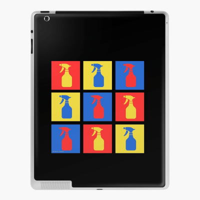Andy SprayAll, Savvy Cleaner, Funny Cleaning Gifts, Cleaning Ipad Case