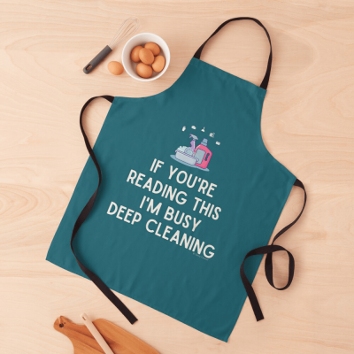 Im Busy Deep Cleaning, Savvy Cleaner Funny Cleaning Gifts, Cleaning Apron