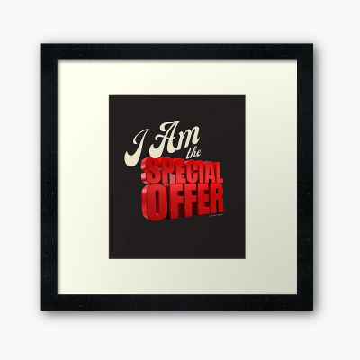Special Offer, Savvy Cleaner, Funny Cleaning Gifts, Cleaning Framed Art Print