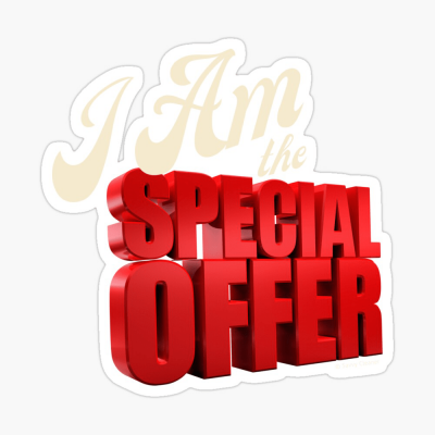 Special Offer, Savvy Cleaner, Funny Cleaning Gifts, Cleaning Sticker