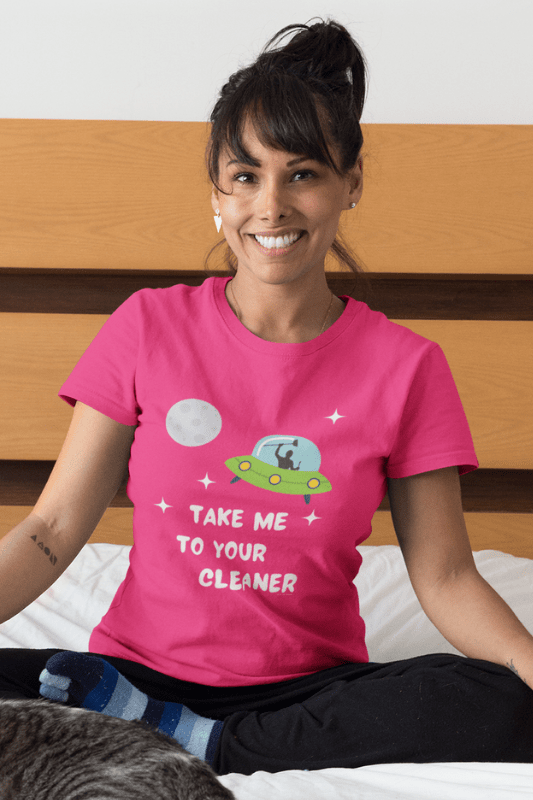 Take Me To Your Cleaner Savvy Cleaner Funny Cleaning Shirts Women's Classic T-Shirt