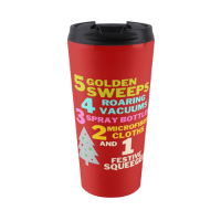 1 Festive Squeegee Savvy Cleaner Funny Cleaning Gifts Travel Mug
