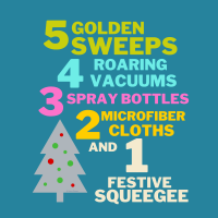 216 1 Festive Squeegee Savvy Cleaner Funny Cleaning Shirts