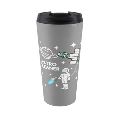 Astro Cleaner Savvy Cleaner Funny Cleaning Gifts Travel Mug