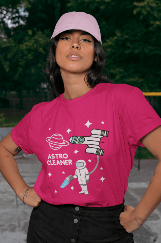 Astro Cleaner Savvy Cleaner Funny Cleaning Shirts Women's Classic T-Shirt