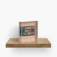 Cleaners Do It Best Savvy Cleaner Funny Cleaning Gifts Crazy Cube