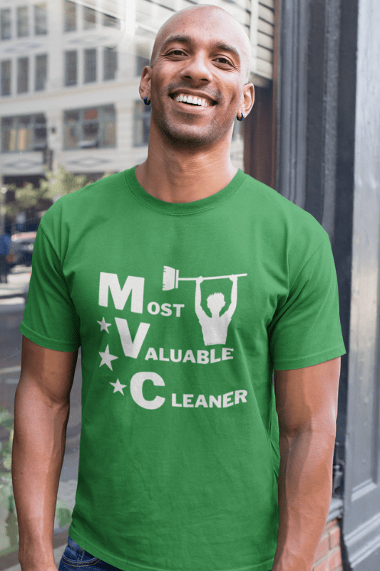 Most Valuable Cleaner Savvy Cleaner Funny Cleaning Shirts Premium T-Shirt