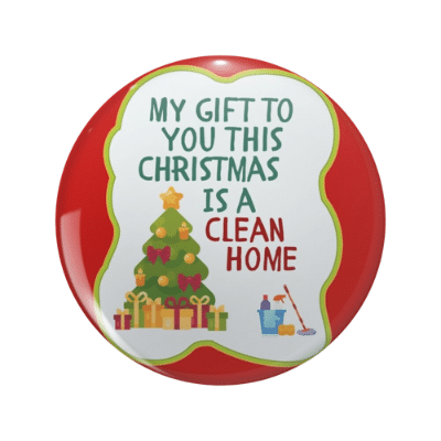 My Gift to You Savvy Cleaner Funny Cleaning Gifts Pin 2