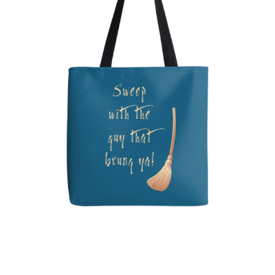 Sweep With The Guy Savvy Cleaner Funny Cleaning Gifts Tote Bag