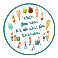 225 We All Clean For Ice Cream Savvy Cleaner Funny Cleaning Shirts