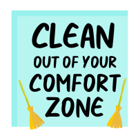 230 Your Comfort Zone Savvy Cleaner Funny Cleaning Shirts