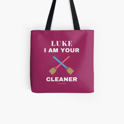 Luke I Am Your Cleaner Savvy Cleaner Funny Cleaning Gifts All Over Print Tote