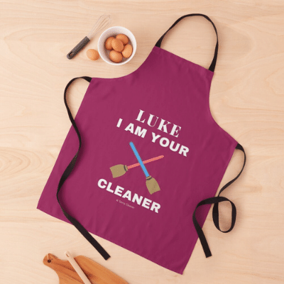 Luke I Am Your Cleaner Savvy Cleaner Funny Cleaning Gifts Apron