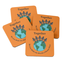 Together Savvy Cleaner Funny Cleaning Gifts Coasters