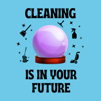 229 Cleaning Is In Your Future Savvy Cleaner Funny Cleaning Shirts A