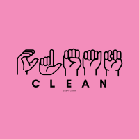 282 Clean Sign Language Savvy Cleaner Funny Cleaning Shirts A