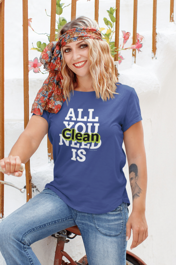All You Need is Clean Savvy Cleaner Funny Cleaning Shirts Standart T-Shirt