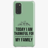 I Am Thankful Savvy Cleaner Funny Cleaning Gifts Samsung Phone Case