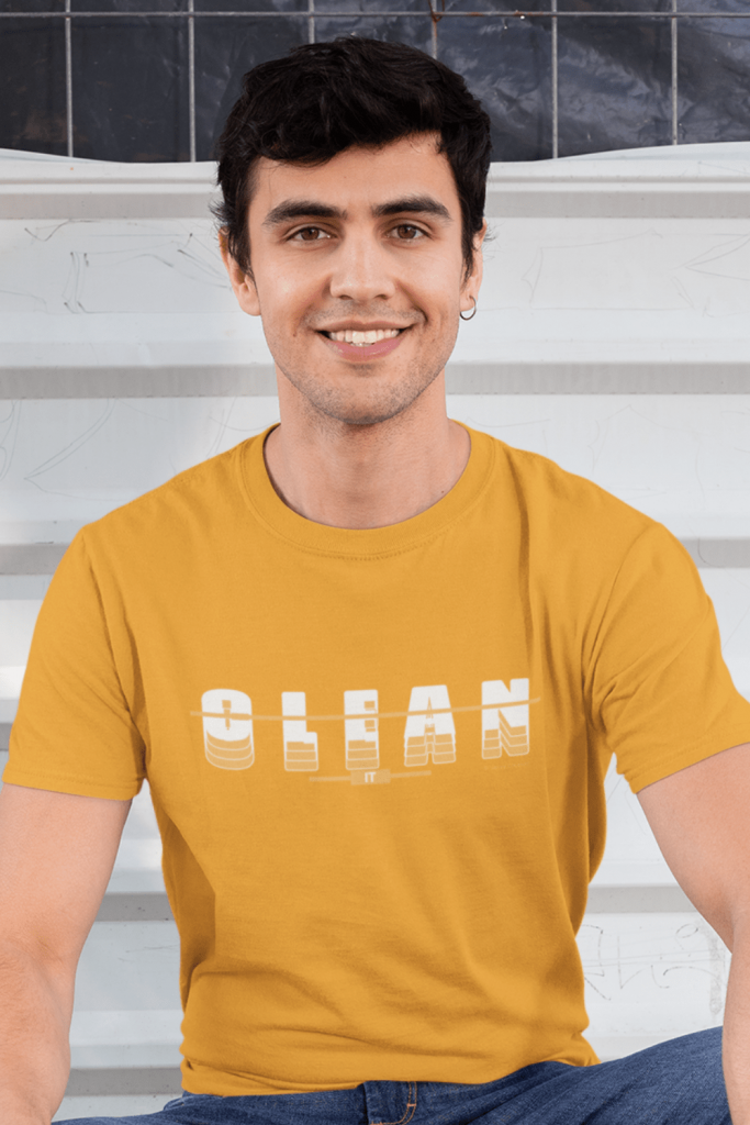 Retro Clean It Savvy Cleaner Funny Cleaning Shirts Premium T-Shirt