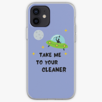Take Me To Your Cleaner Savvy Cleaner Funny Cleaning Gifts Iphone Case