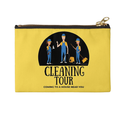 Cleaning Tour Savvy Cleaner Funny Cleaning Gifts Zipper Pouch