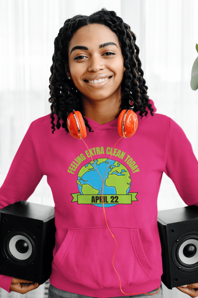 Earth Day Cleaning Savvy Cleaner Funny Cleaning Shirts Classic Pullover Hoodie