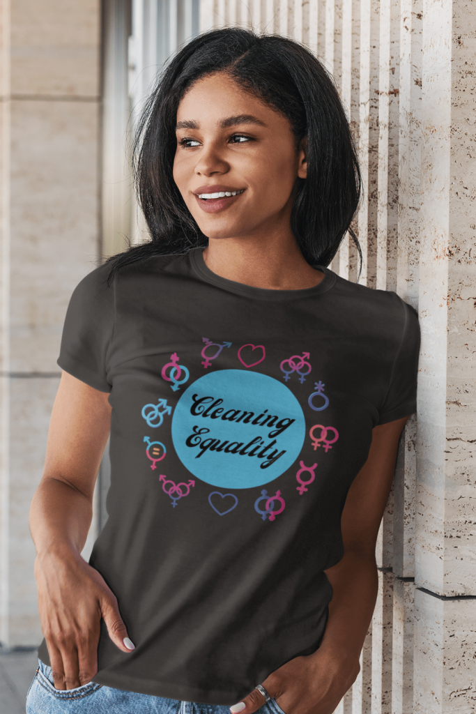 Cleaning Equality Savvy Cleaner Funny Cleaning Shirts Women's Classic Tee
