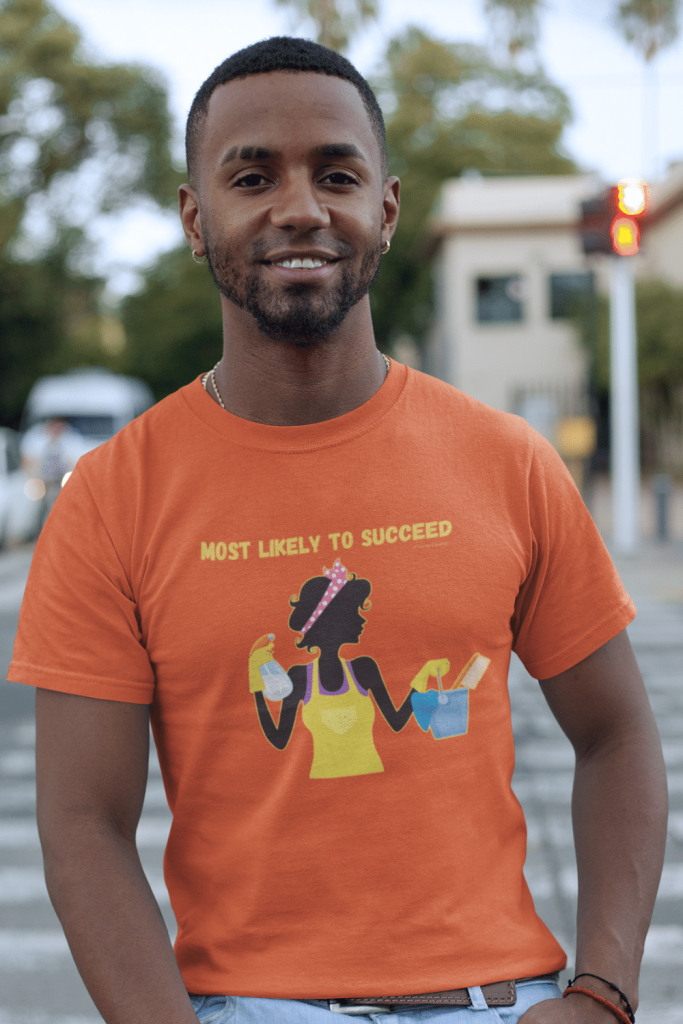 Most Likely to Succeed Savvy Cleaner Funny Cleaning Shirts Standard T-Shirt