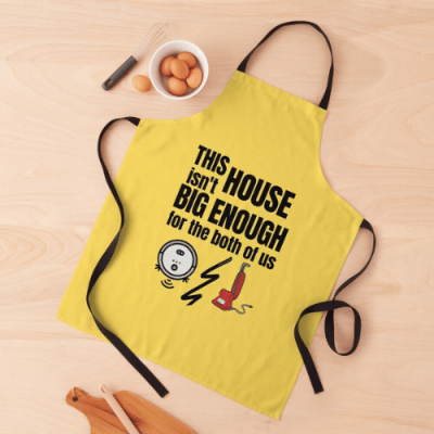 House Isn't Big Enough Savvy Cleaner Funny Cleaning Gifts Apron