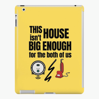 House Isn't Big Enough Savvy Cleaner Funny Cleaning Gifts iPad Snap Case