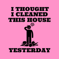 498 Cleaned This House Yesterday Savvy Cleaner Funny Cleaning Shirts A
