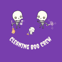 518 Cleaning Boo Crew Savvy Cleaner Funny Cleaning Shirts A
