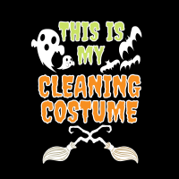 525 My Cleaning Costume Savvy Cleaner Funny Cleaning Shirts B