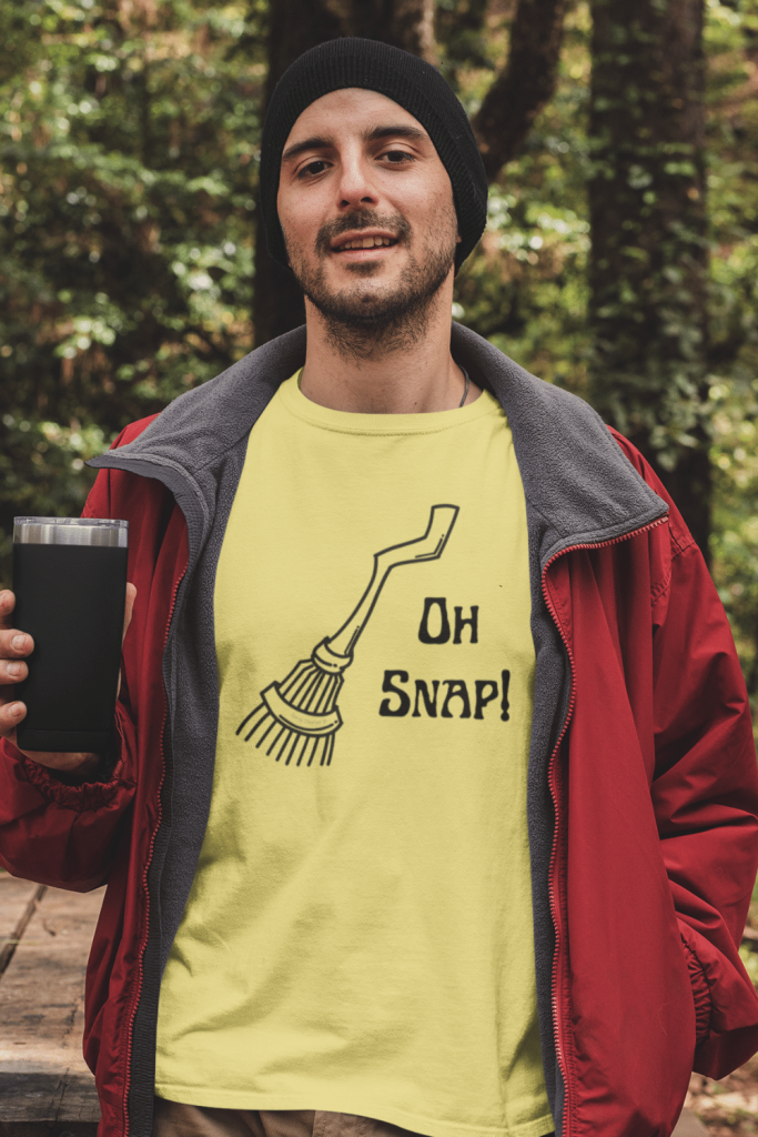 Oh Snap Savvy Cleaner Funny Cleaning Shirts Men's Standard Tee